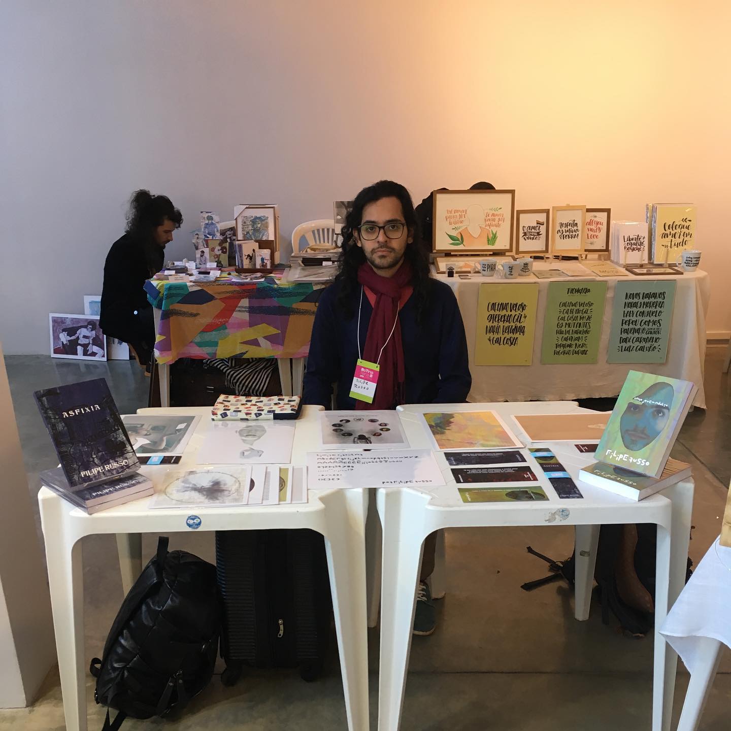 Na Feira Retina no Instituto Internacional Juarez Machado em Joinville (2019)