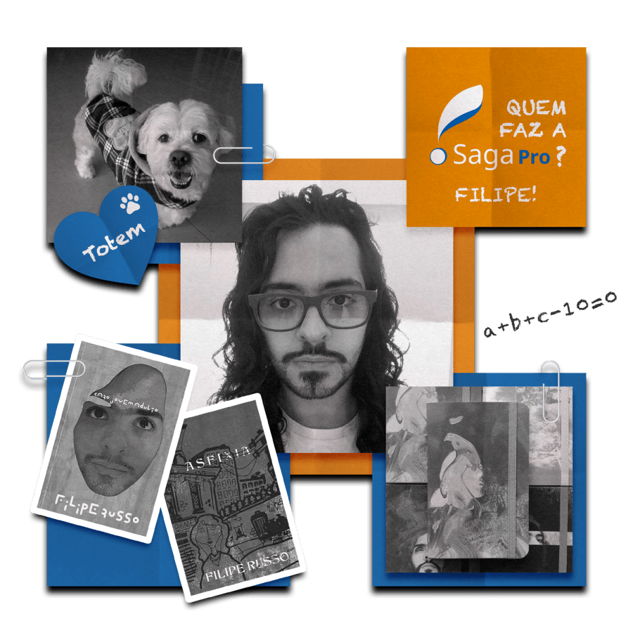 Filipe Russo por Guilherme Mendes para SagaPro