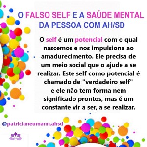 O Falso Self e a Saúde Mental da Pessoa com AH/SD (1/10)