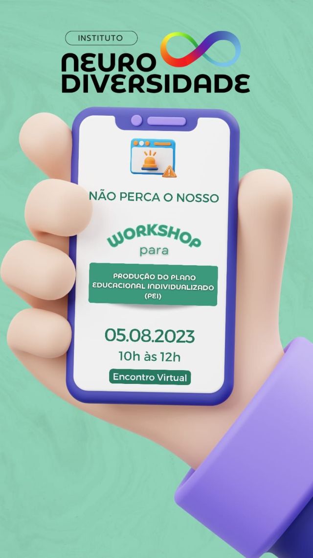 Workshop PEI - Instituto Neurodiversidade 2023
